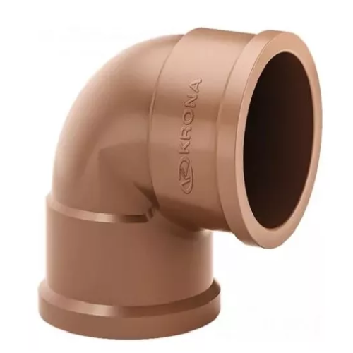Joelho Marrom Soldável de 90° com 40mm Krona